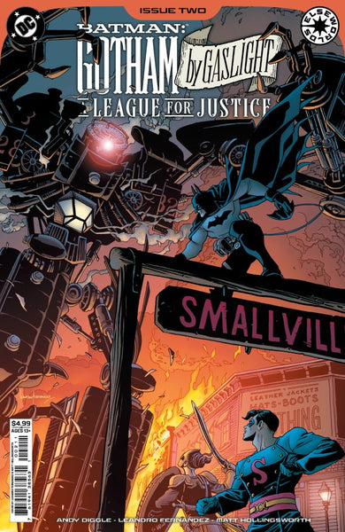 BATMAN GOTHAM/GASLIGHT: LEAGUE/JU #2 : Leandro Fernandez Cover A (2025)