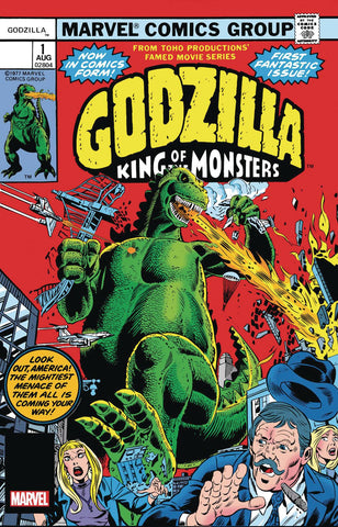 Godzilla: King of the Monsters #1 Facsimile Edition  (On sale July 2024)
