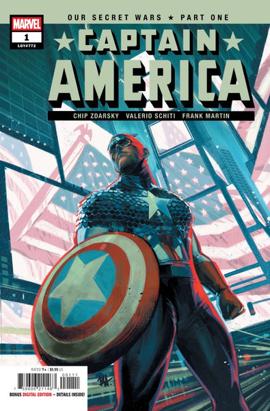 CAPTAIN AMERICA #1 : Ben Harvey Cover A (2025)