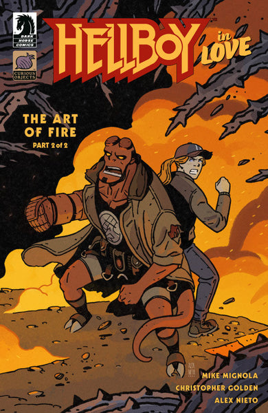 HELLBOY IN LOVE: ART OF FIRE #2 : Alex Nieto Cover A (2025)