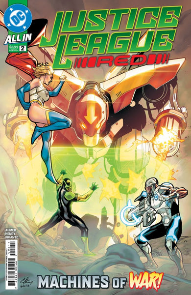 JUSTICE LEAGUE RED #2 : Clayton Henry Cover A (2025)