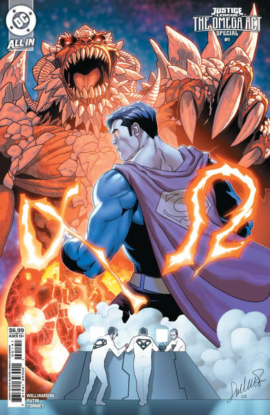 JUSTICE LEAGUE: OMEGA ACT SPECIAL #1 : Salvador Larroca Cover D (2025)