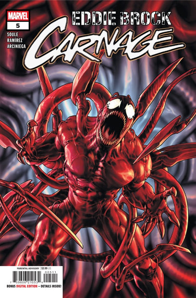 EDDIE BROCK: CARNAGE #5 : Jesus Saiz Cover A (2025)
