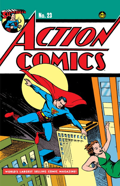 ACTION COMICS #23 : 2025 Facsimile Edition (Joe Shuster Cover A) (2025)