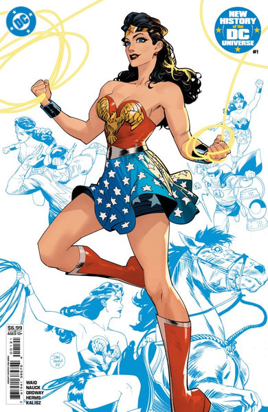 NEW HISTORY OF THE DC UNIVERSE #1 : Dan Mora Cover B (2025)
