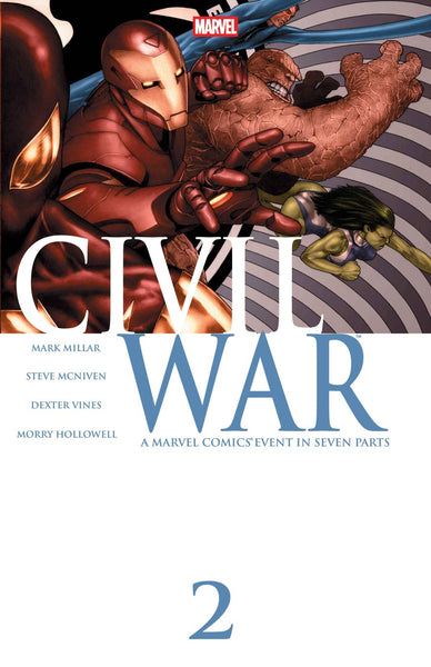 Civil War #2 Facsimile Edition 2025 Variant (On Sale Late-September 2025)