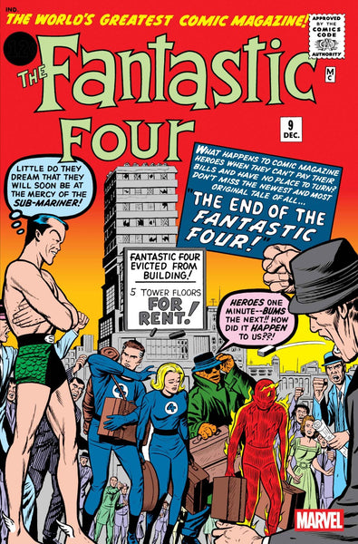 Fantastic Four #9 Facsimile Edition 2025 (On Sale Mid-September 2025)