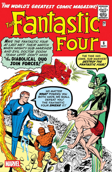 FANTASTIC FOUR #6 : 2025 Facsimile Edition (2025)