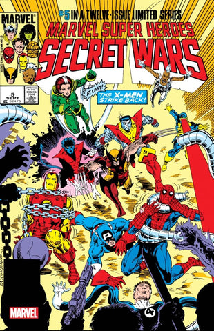 MARVEL SUPER HEROES: SECRET WARS #5 : 2024 Facsimile Edition (2024)