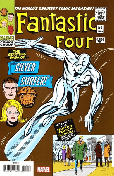 FANTASTIC FOUR #50 : 2025 Facsimile Edition (Jack Kirby Cover A)