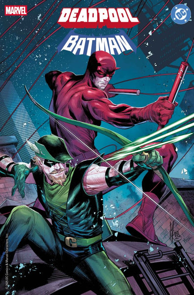 Deadpool / Batman #1 Marco Checchetto Daredevil / Green Arrow Variant (On Sale Late-September 2025)