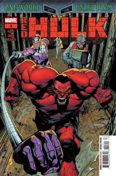 RED HULK #3 : Geoff Shaw Cover A (One World Under Doom) (2025)