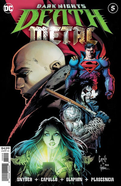 Dark Knights: Death Metal #5 (Embossed Metallic Cover)