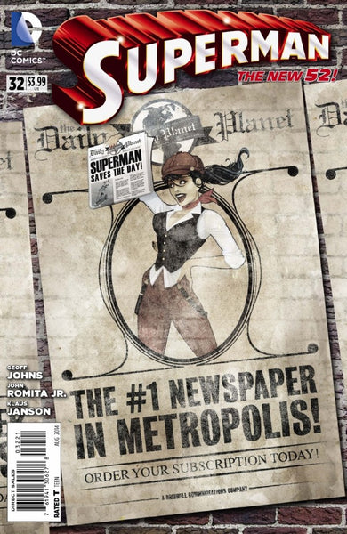 Superman #32 (Ant Lucia Bombshells Variant) (2014)