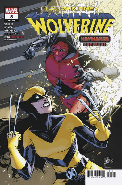 LAURA KINNEY WOLVERINE #8 : Elena Casagrande Cover A (2025)