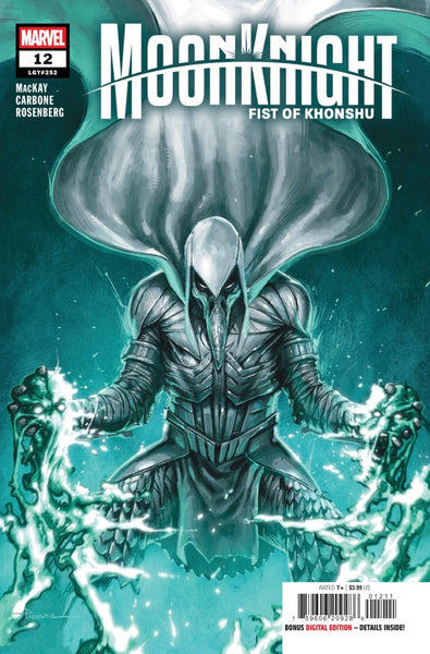 MOON KNIGHT: FIST OF KHONSHU #12 : Davide Paratore Cover A (2025)