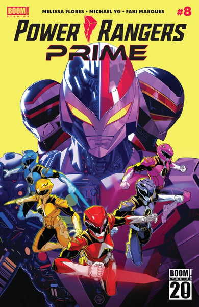 POWER RANGERS PRIME #8 : Dan Mora Cover A (2025)