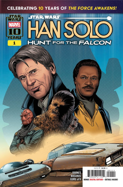 STAR WARS: HAN SOLO HUNT/FALCON #1 : Ramon Rosanas Cover A (2025)