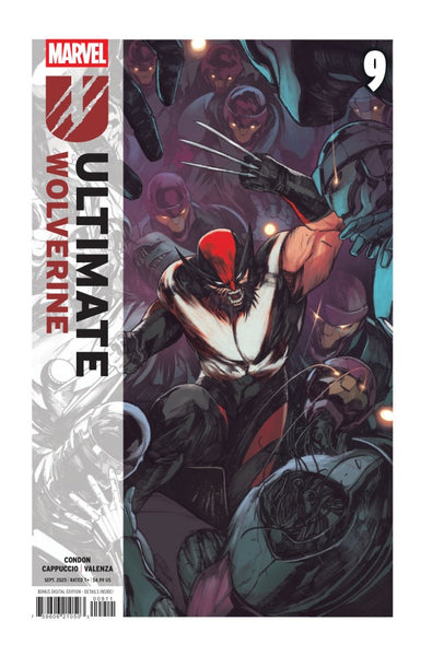 ULTIMATE WOLVERINE #9 : Alessandro Cappuccio Cover A (2025)