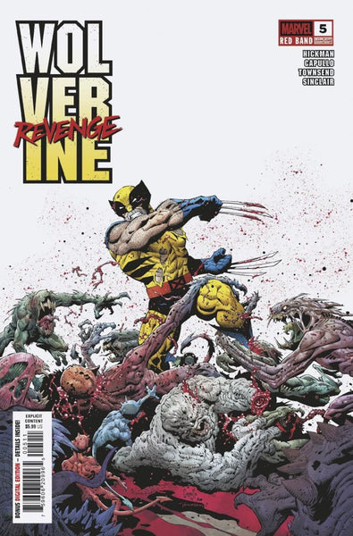 WOLVERINE: REVENGE #5 : Red Band Edition (Greg Capullo Cover A) (2024)