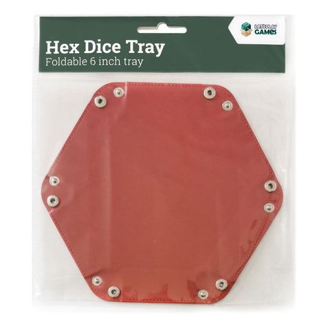 LPG Hex Dice Tray 6" - Red