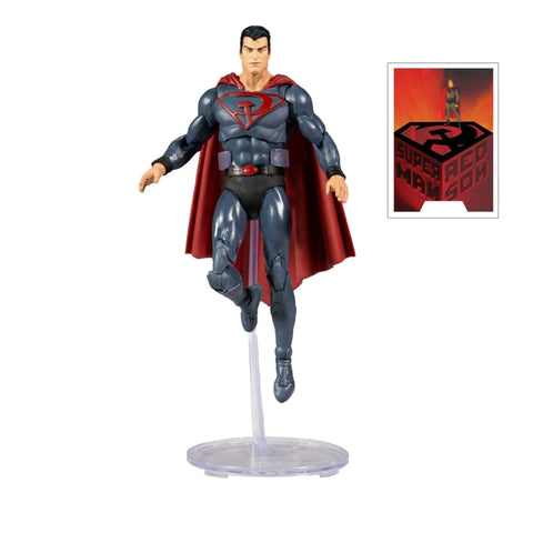 DC Multiverse McFarlane Series - Superman Red Son Variant 7" Action Figure