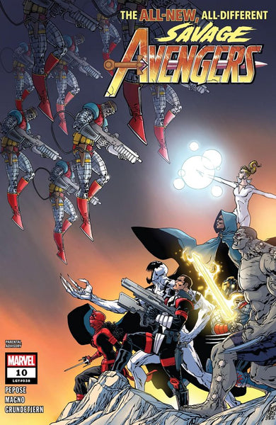 SAVAGE AVENGERS #10 : Valerio Giangiordano cover A (2023)