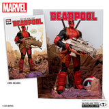 DEADPOOL 1:6TH SCALE COLLECTIBLE WITH SCENE & COMIC (DEADPOOL #1)