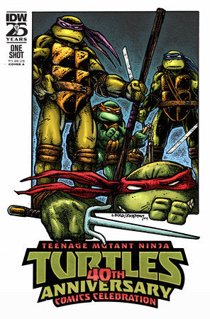 Teenage Mutant Ninja Turtles: 40th Anniversary Comics Celebration #1 (On sale July 2024)