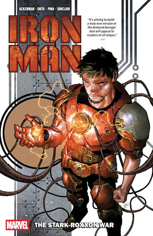 Iron Man Vol 1 : The Stark-Roxxon War Tpb  (2025)