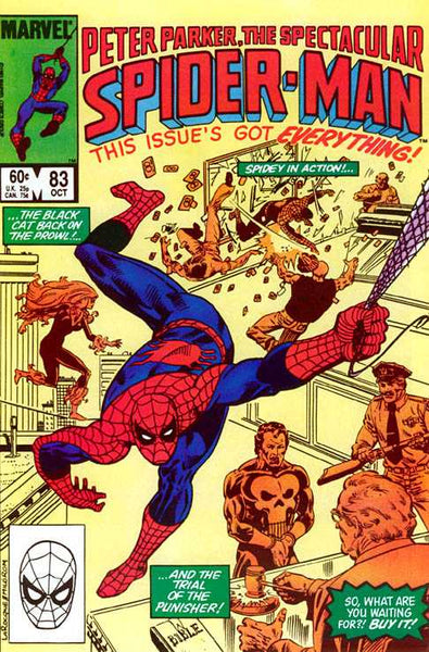 Peter Parker, The Spectacular Spider-Man #83 (1983)