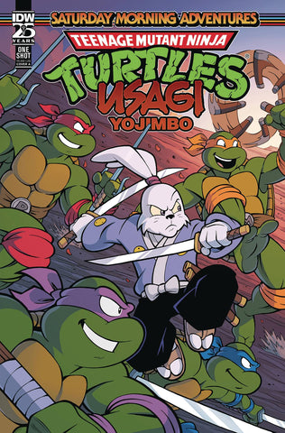 Teenage Mutant Ninja Turtles/Usagi Yojimbo: Saturday Morning Adventures #1  (On sale June 2024)