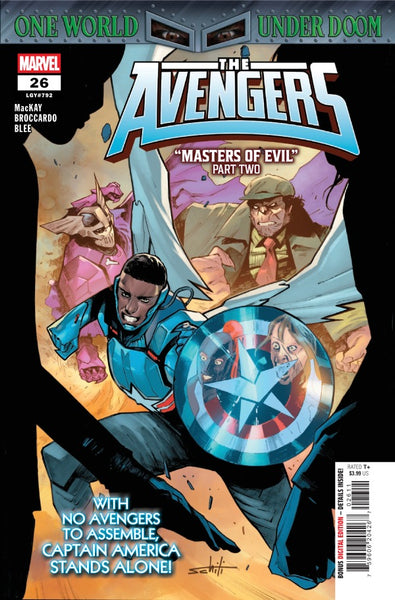 AVENGERS #26 : Valerio Schiti Cover A (One World Under Doom) (2025)