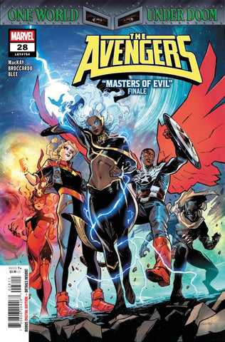 AVENGERS #28 : Valerio Schiti Cover A (One World Under Doom)   (2025)