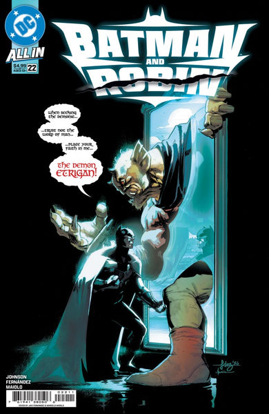 BATMAN AND ROBIN #22 : Javier Fernandez Cover A   (2025)