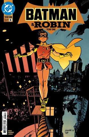BATMAN AND ROBIN: YEAR ONE #6 : Chris Samnee Cover A (2025)