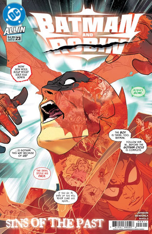 BATMAN AND ROBIN #23 : Javier Fernandez Cover A   (2025)
