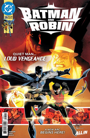 BATMAN AND ROBIN #25 : Javi Fernandez Cover A   (2025)