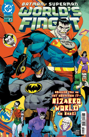 BATMAN/SUPERMAN: WORLD'S FINEST #41 : Dan Mora Cover A   (2025)