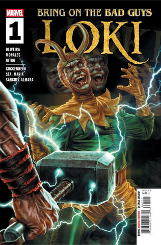 BRING ON THE BAD GUYS #4 : Loki #1 (Lee Bermejo Cover A)   (2025)