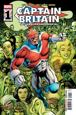 CAPTAIN BRITAIN 50TH ANNIVERSARY #1 : Alan Davis Cover A   (2026)