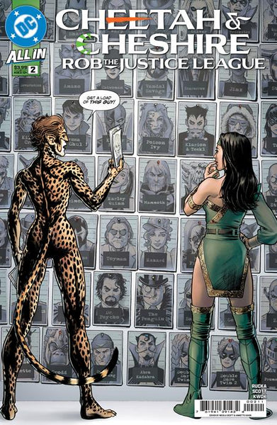 CHEETAH AND CHESHIRE ROB THE JUSTICE LEAGUE #2 : Nicola Scott Cover A   (2025)