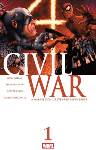 CIVIL WAR #1 : 2025 Facsimile Edition (Steve McNiven Cover A)   (2025)
