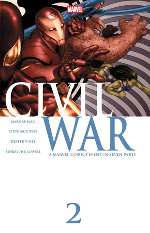 CIVIL WAR #2 : 2025 Facsimile Edition (Steve McNiven Cover A)   (2025)