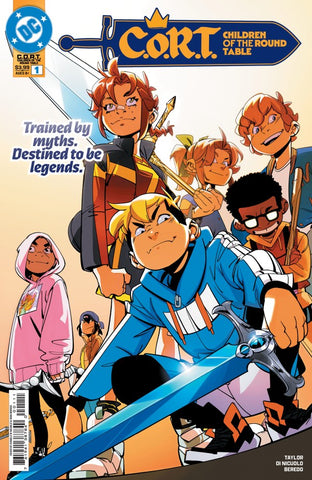 C.O.R.T.: CHILDREN OF THE ROUND T #1 : Daniele Di Nicuolo Cover A   (2025)