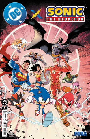 DC X SONIC THE HEDGEHOG #1 : Pablo M. Collar Cover A (2025)