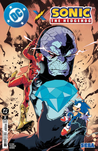 DC X SONIC THE HEDGEHOG #2 : Pablo M. Collar Cover A (2025)