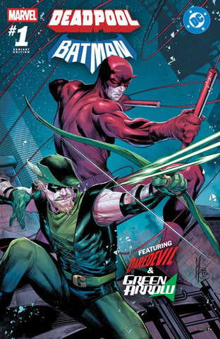 MARVEL/DC: DEADPOOL/BATMAN #1 : Marco Checchetto Cover G   (2025)
