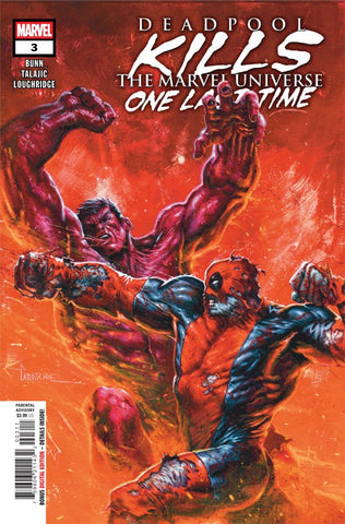 Deadpool Kills the Marvel Universe One Last Time #3 : Davide Paratore Cover A   (2025)