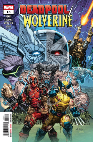 DEADPOOL WOLVERINE #10 : Joshua Cassara Cover A   (2025)